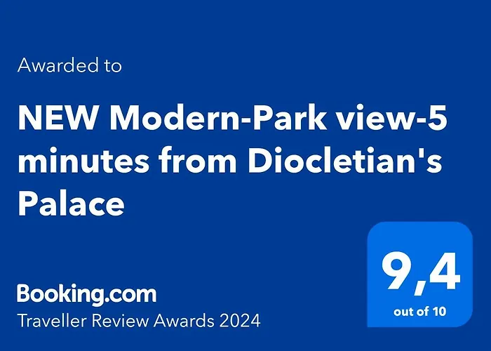 New Modern-Park View-5 Minutes From Diocletian\'S Palace